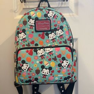 Mickey and Minnie Disney parks Loungefly mini backpack